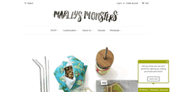 Desktop Screenshot of marleysmonsters.com